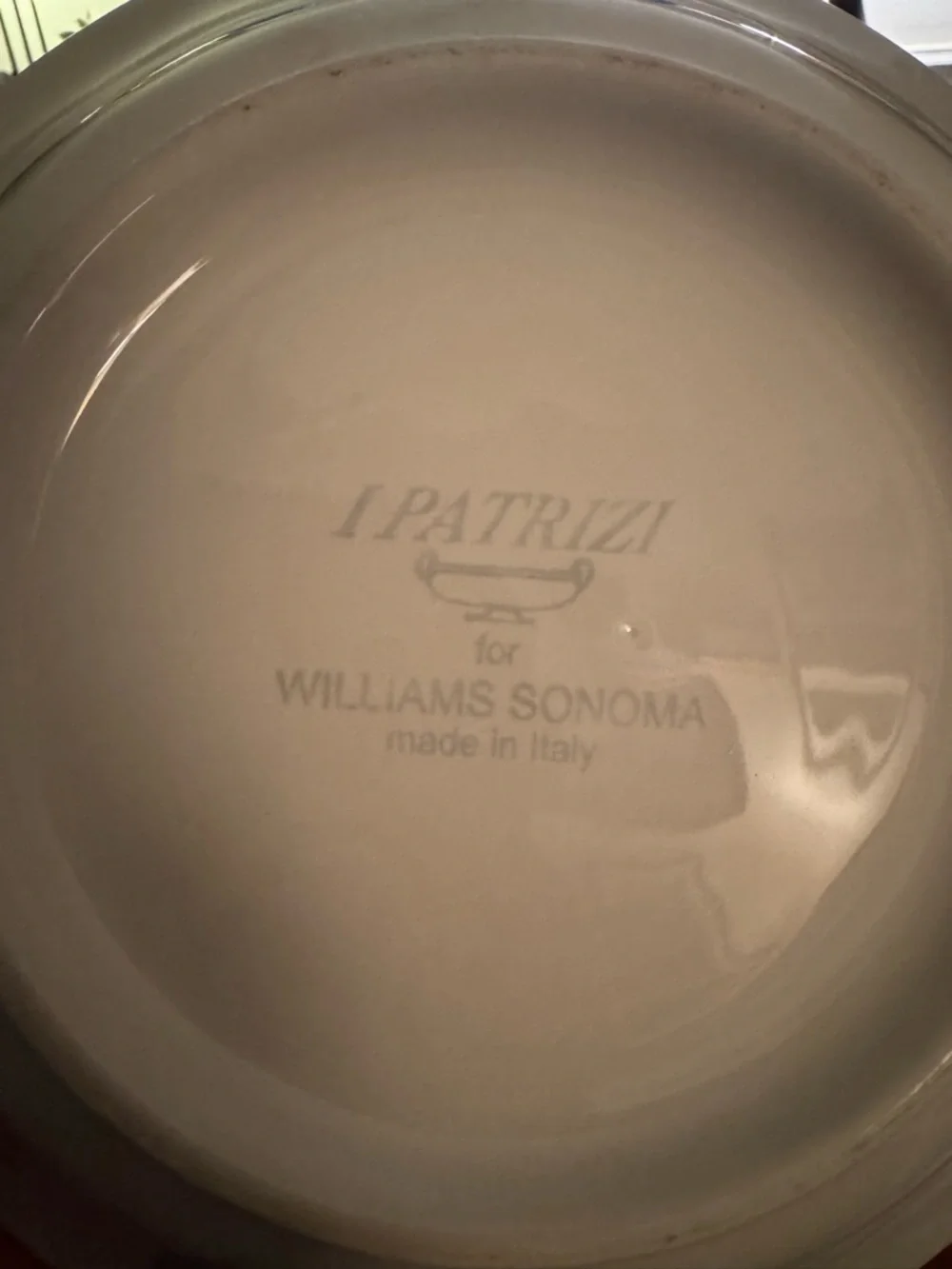 Williams Sonoma I Patrizi Olive Harvest White Pasta Bowl - set of 4